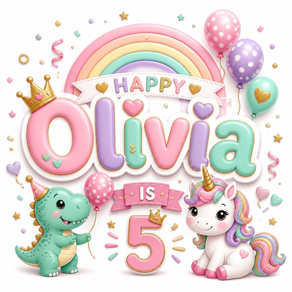 Kids & Celebrations artwork sample