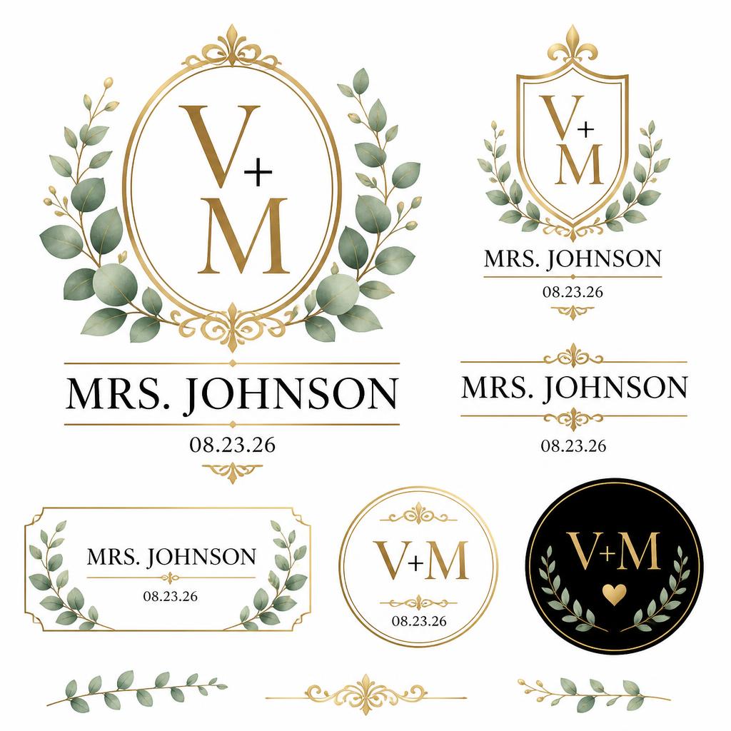 Weddings & Bridal artwork sample